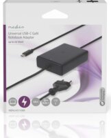 Nedis NBAU45110BK Univerzális Notebook töltő 45W (USB Type-C)