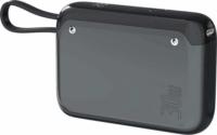 4smarts Pocket Powerbank 10000mAh 30W (3A / 5-12V) + USB-C kábel - Szürke