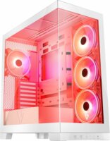 Modecom Volcano Space Apex ARGB Számítógépház - Fehér