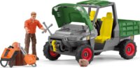 Schleich Farm World Erdőépítő figura autóval