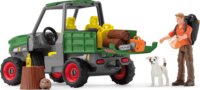 Schleich Farm World Erdőépítő figura autóval