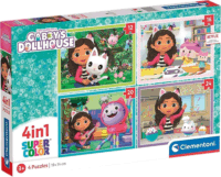 Clementoni Supercolor Gabi babaháza 4 az 1-ben puzzle
