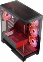 Modecom Volcano Space Apex ARGB Számítógépház - Fekete