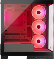 Modecom Volcano Space Apex ARGB Számítógépház - Fekete
