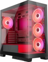 Modecom Volcano Space Apex ARGB Számítógépház - Fekete