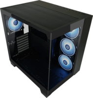 LC-Power Gaming 809B Dark Storm_X Számítógépház - Fekete