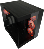 LC-Power Gaming 809B Dark Storm_X Számítógépház - Fekete