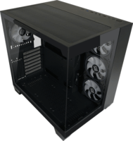 LC-Power Gaming 809B Dark Storm_X Számítógépház - Fekete