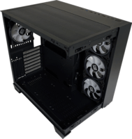 LC-Power Gaming 809B Dark Storm_X Számítógépház - Fekete