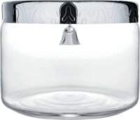 Alessi MW29 Dressed Keksztartó üveg tárolóedény 300ml - Ezüst