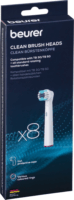 Beurer Clean Elektromos fogkefe Pótfej - Fehér (8db)