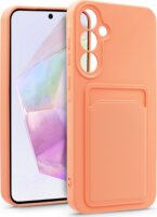 Haffner Card Case Samsung Galaxy A35 5G Tok - Rózsaszín