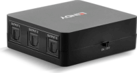 Lindy 70480 Toslink 3-port Audio Splitter
