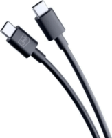 3mk Hyper USB Type C Apa - USB Type C Apa - Fekete (1.2m)