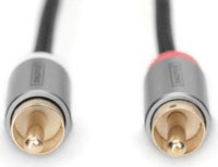 Digitus 510330 3.5mm Jack apa - 2x RCA apa Kábel (1m)