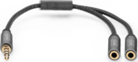 Digitus 510310 3.5mm Jack apa - 2x 3.5mm Jack anya Adapter