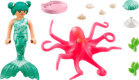 Playmobil 71503 Princess Magic - Sellő színváltós polippal