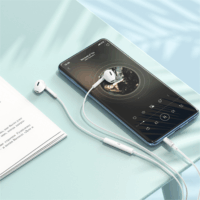 HOCO M109 Pure joy Vezetékes Headset - Fehér