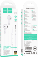 HOCO M109 Pure joy Vezetékes Headset - Fehér