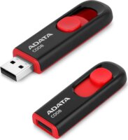 A-data 32GB C008 USB 2.0 pendrive - Fekete/piros