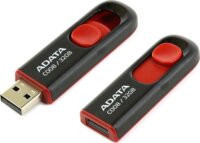 A-data 32GB C008 USB 2.0 pendrive - Fekete/piros