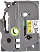 Brother TZE651 P-Touch Feliratozógép szalag 24 mm sárga alapon fekete