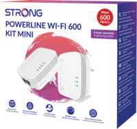 Strong Powerline 600 Duo Wi-Fi Mini Powerline Adapter KIT (2db/csomag)