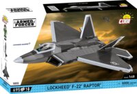 Cobi Blocks Armed Forces Lockheed F-22 Raptor repülő 695 darabos építőjáték