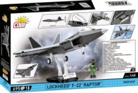 Cobi Blocks Armed Forces Lockheed F-22 Raptor repülő 695 darabos építőjáték