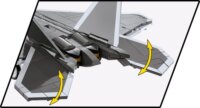 Cobi Blocks Armed Forces Lockheed F-22 Raptor repülő 695 darabos építőjáték