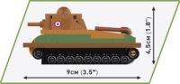 Cobi Blocks Somua S-35 Tank 99 darabos építőkészlet