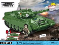 Cobi Blocks Armed Forces T-72 Tank 680 darabos építőkészlet