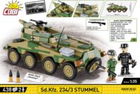 Cobi Blocks HC Sd.Kfz. 234/3 harckocsi 438 darabos építőkészlet