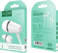 HOCO M34 Vezetékes Headset - Fehér