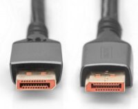 Digitus DB-340111-010-S Displayport 2.1 Kábel 1m - Fekete