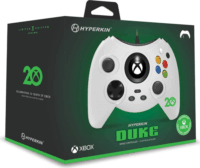 Hyperkin Duke Xbox 20th Anniversary Limited Edition Vezetékes kontroller - Fehér (PC/Xbox Series X/Xbox Series S/Xbox One)