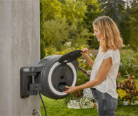 Gardena 18642-55 PowerRoll XL 18V P4A Solo Akkumulátoros Tömlődob (1/2" / 13mm) - 35 méter (Akku és töltő nélkül)