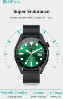 Devia Smart Watch Pro5 Okosóra - Fekete