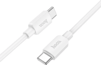 HOCO X96 USB-C apa - USB-C apa Adat és töltőkábel - Fehér (1m)