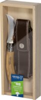 Opinel 001327 No8 Gombász kés tokkal tölgyfa dobozban