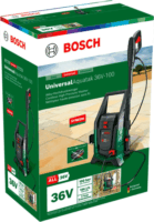 Bosch UniversalAquatak 36V-100 Solo 36V Akkumulátoros magasnyomású mosó + Önfelszívó készlet (Akku és töltő nélkül)