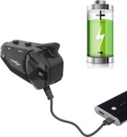 FreedConn R1 Plus E Motoros kommunikációs rendszer - Fekete