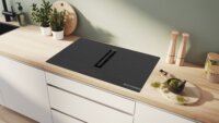 Bosch PVQ811H26E Indukciós főzőlap beépített elszívóval - Fekete