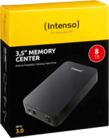 Intenso 8TB Memory Center USB 3.0 Külső HDD - Fekete