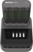 GP ReCyko Pro P461 AA/AAA NiMh Akkumulátor töltő + 4db elem (4x AA - 2000mAh)
