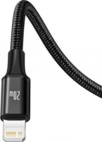 Baseus CAMLT-SC01 USB-C apa - MicroUSB/Lightning/USB C apa iPhone töltőkábel - Fekete(1,5m)