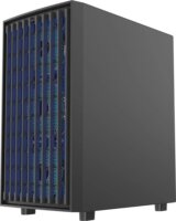 Modecom AT-BREEZE-MG-ARGB Számítógépház - Fekete