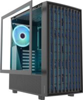 Modecom AT-BREEZE-MG-ARGB Számítógépház - Fekete