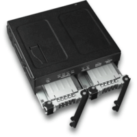 Icy Dock MB902SPR-B R1 2.5" / 5.25" SATA Külső HDD/SSD ház - Fekete