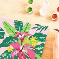 Ravensburger CreArt - Tropical Plants számfestő készlet